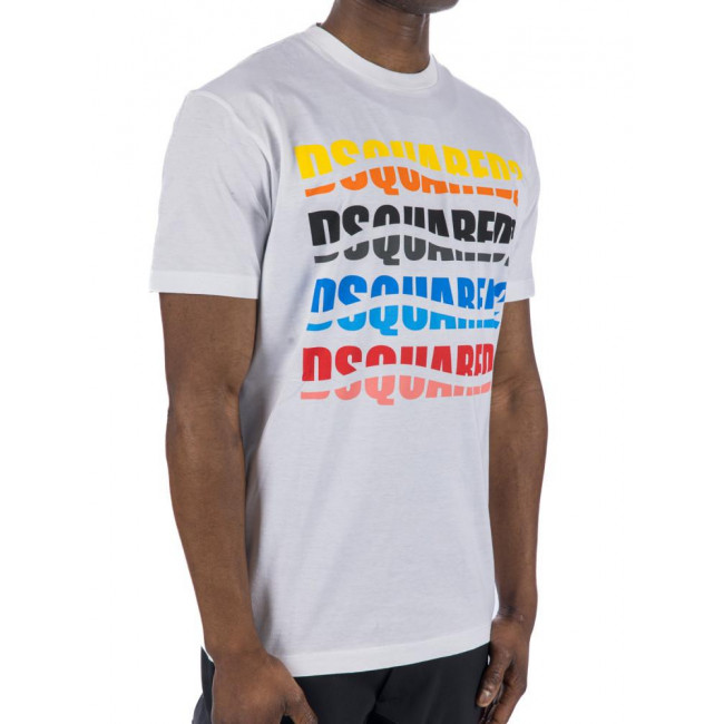 DSQUARED2 Ανδρικό T-Shirt Color Wave Tee