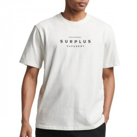 SUPERDRY Ανδρικό T-Shirt Code Surplus Loose Tee Λευκό