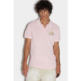 DSQUARED2 Ανδρικό T-Shirt Polo Postmark