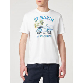 MC2 SAINT BARTH Ανδρικό T-Shirt Sb Vespa Friend