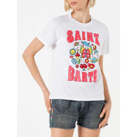 MC2 SAINT BARTH Γυναικείο T-Shirt Emilie SB Happy Sky