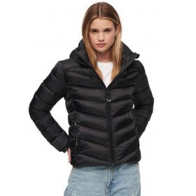 Superdry Γυναικείο Μπουφάν Hooded Fuji Padded