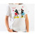 MC2 SAINT BARTH Γυναικείο T-Shirt Emilie W Emb Mickey Minnie Kiss