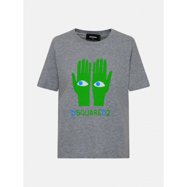 DSQUARED2 Women's T-shirt Eyes on Hands Tee
