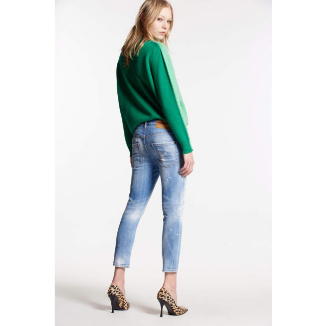 DSQUARED2 Womens Jean Cool Girl Cropped