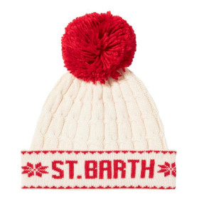 MC2 SAINT BARTH Women's Beanie with Pompon