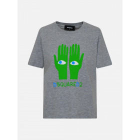 DSQUARED2 Women's T-shirt Eyes on Hands Tee