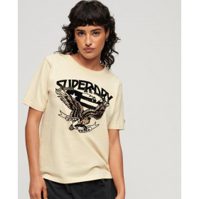 Superdry Womens T-Shirt 70s Lo-Fi Graphic Band
