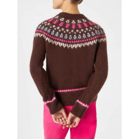 MC2 SAINT BARTH Women's New Queen Nordic Soft Sun Icelandic Sweater