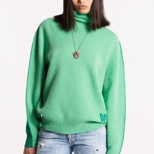 DSQUARED2 Γυναικείο Πουλόβερ Ζιβάγκο Contrast Color